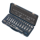 Sealey AK27481 34pc 3/8"Sq Drive Lock-On√¢‚Äû¬¢ Socket Set