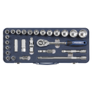 Sealey AK27482 26pc 1/2"Sq Drive Lock-On‚àö¬¢‚Äö√Ñ√ª¬¨¬¢ Socket Set