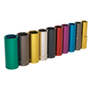 Sealey AK288D 10pc 1/2"Sq Drive Deep Multi-Coloured Socket Set