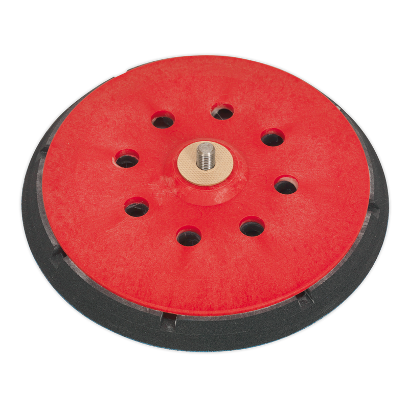 Sealey AK290 150mm Universal Dust-Free Hook-and-Loop DA Backing Pad 5/16"UNF