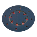 Sealey AK290 150mm Universal Dust-Free Hook-and-Loop DA Backing Pad 5/16"UNF