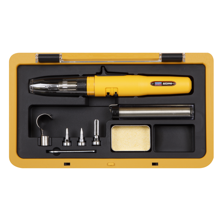 Sealey AK2946 8pc Butane Heating/Soldering Torch Kit