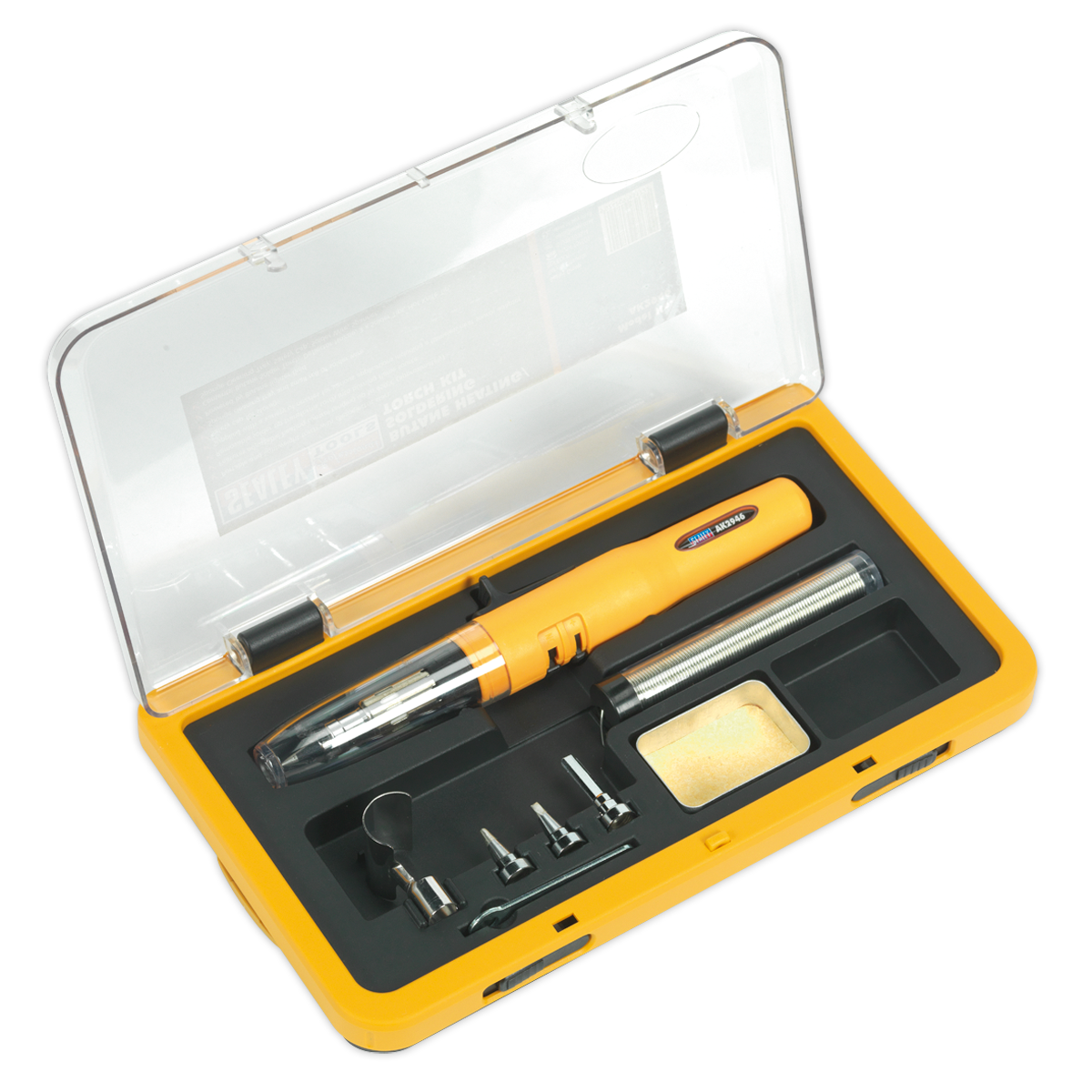Sealey AK2946 8pc Butane Heating/Soldering Torch Kit