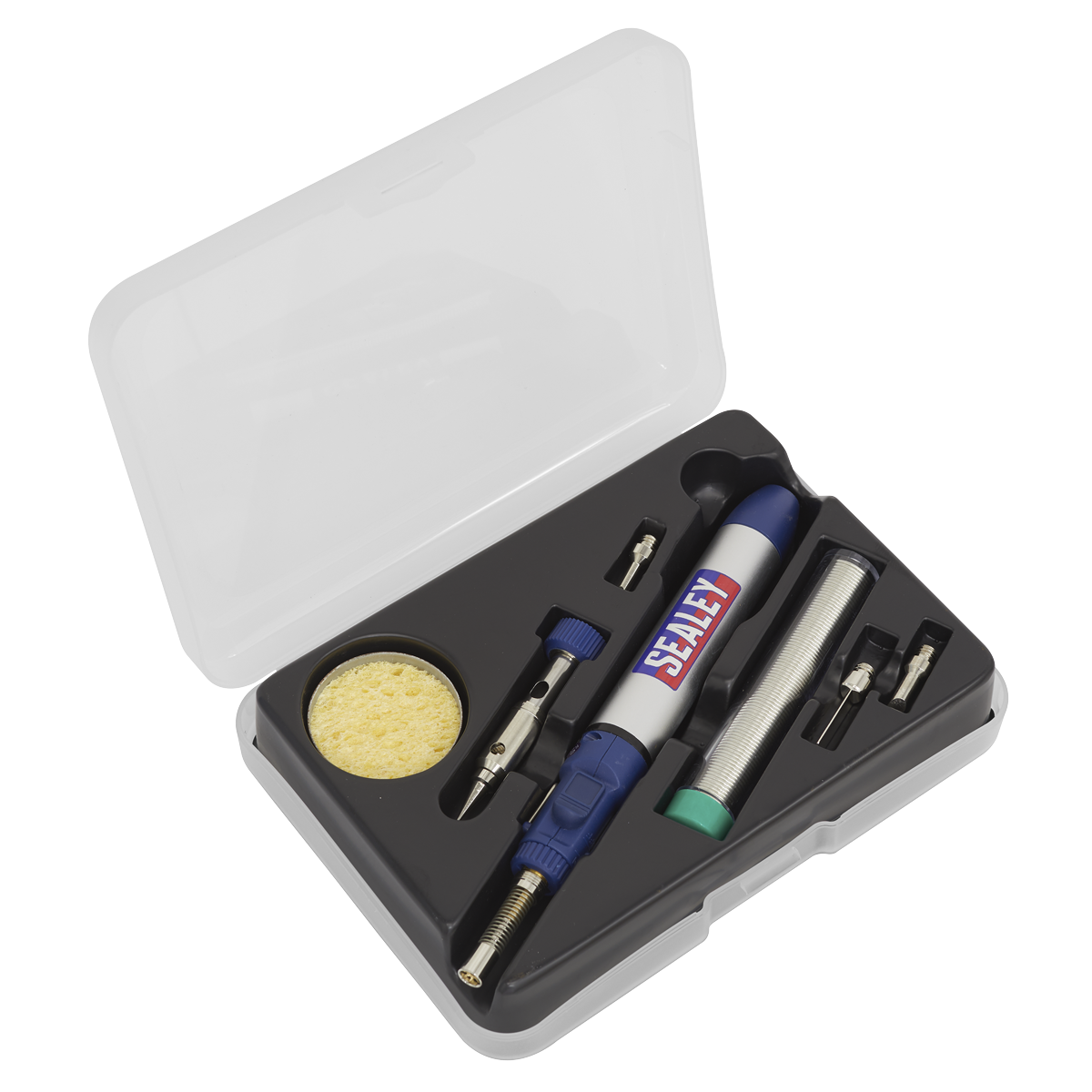 Sealey AK2953 7pc Micro Butane Torch Soldering Kit