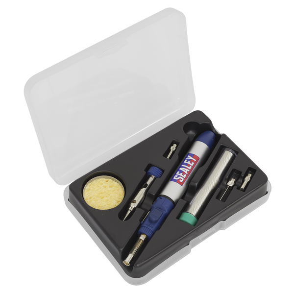 Sealey AK2953 7pc Micro Butane Torch Soldering Kit