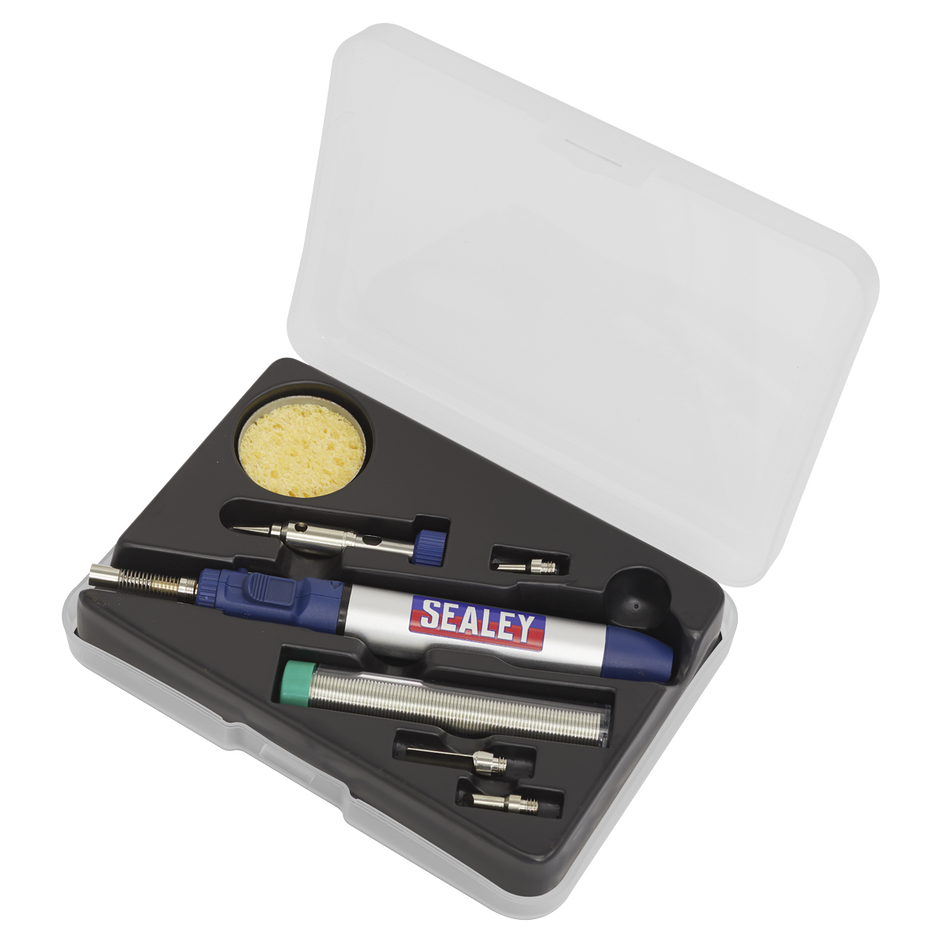 Sealey AK2953 7pc Micro Butane Torch Soldering Kit