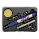 Sealey AK2953 7pc Micro Butane Torch Soldering Kit