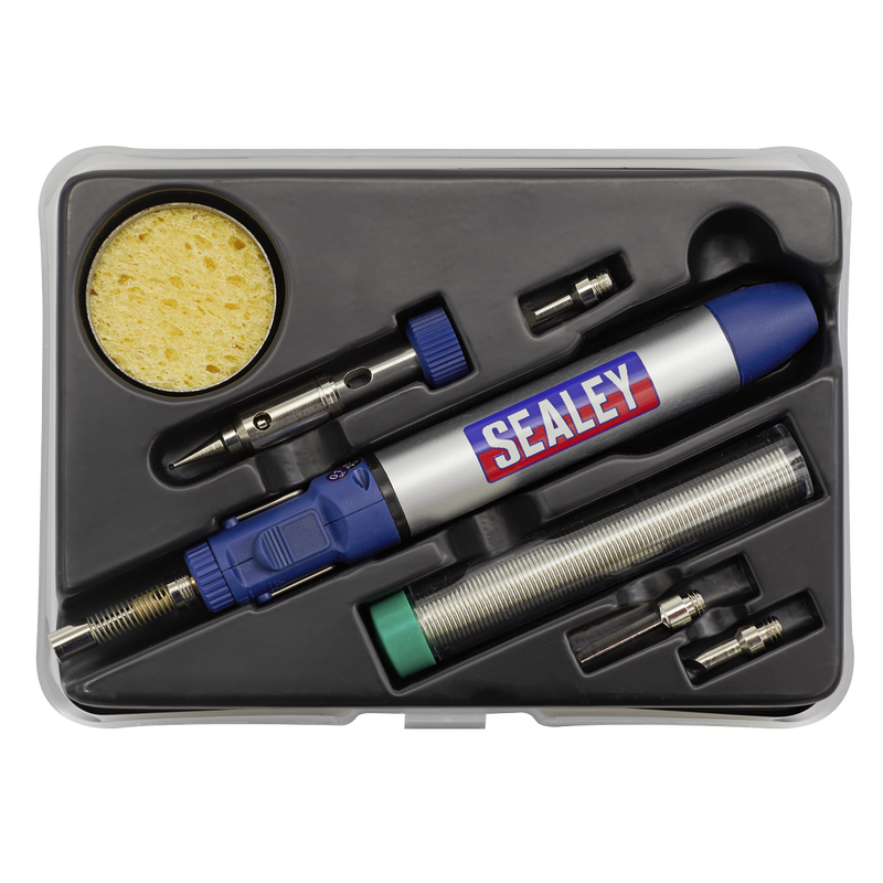 Sealey AK2953 7pc Micro Butane Torch Soldering Kit