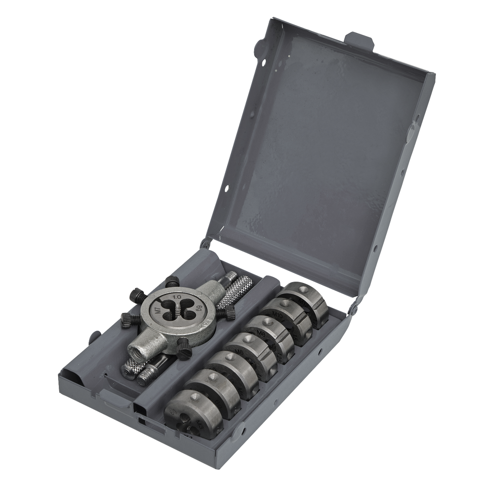 Sealey AK3009 9pc Split Die Set - Metric