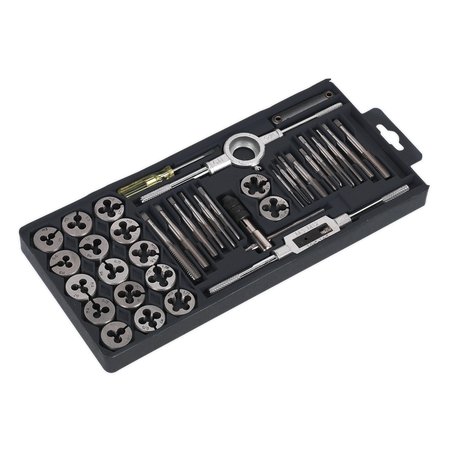 Sealey AK301 40pc Tap & Die Set Split Dies - Metric