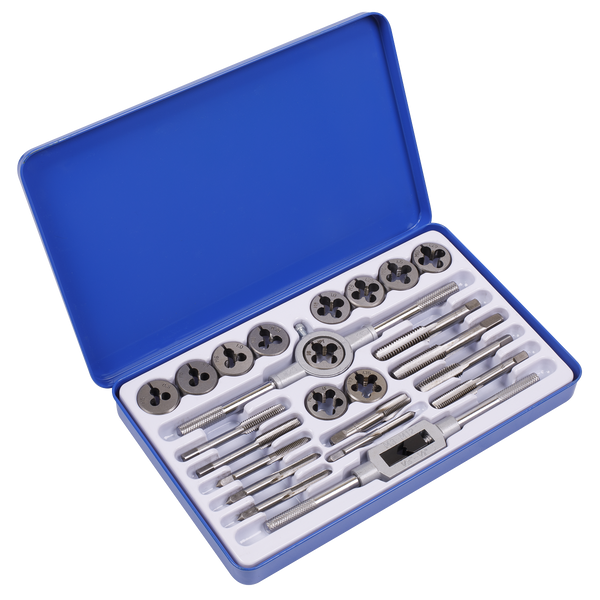 Sealey AK3024IMP 24pc Tap & Split Die Set - Imperial