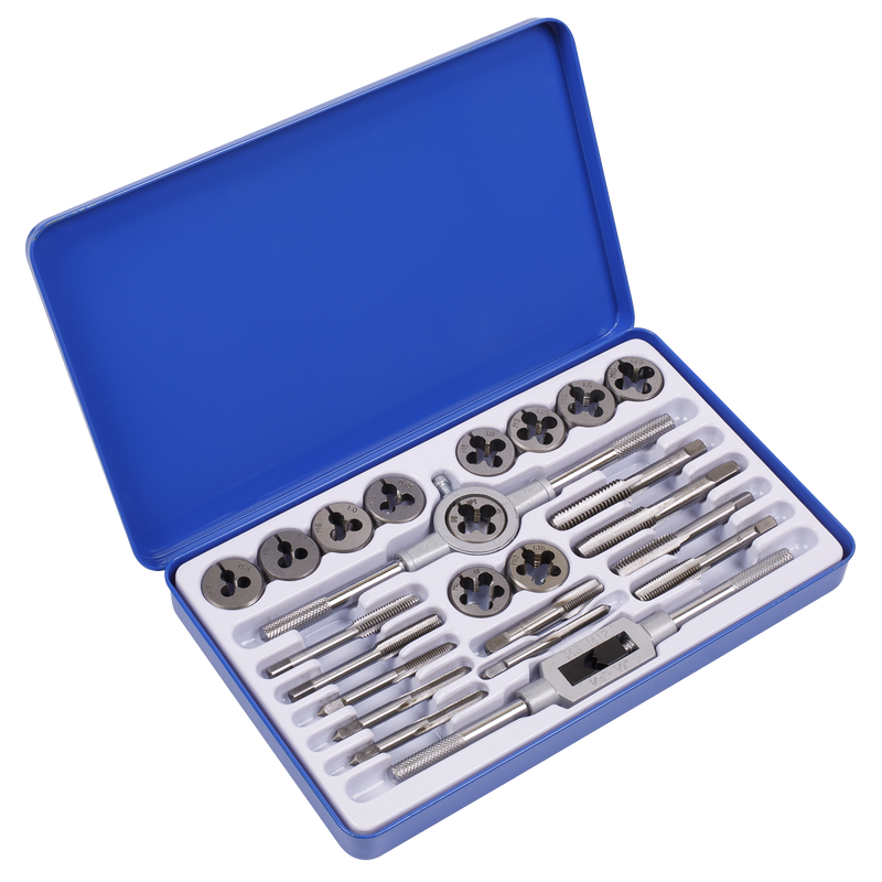 Sealey AK3024IMP 24pc Tap & Split Die Set - Imperial