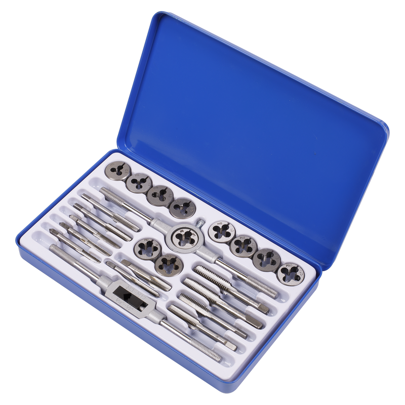 Sealey AK3024IMP 24pc Tap & Split Die Set - Imperial