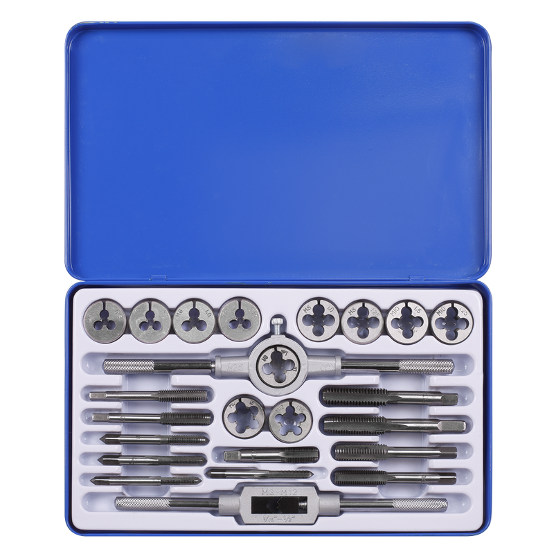 Sealey AK3024IMP 24pc Tap & Split Die Set - Imperial