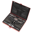 Sealey AK3028 28pc Mechanic√¢‚Ç¨‚Ñ¢s Tap & Die Set Split Dies - Metric
