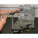 Sealey AK303 45pc Tap & Die Set Split Dies - Metric