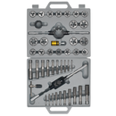Sealey AK303 45pc Tap & Die Set Split Dies - Metric