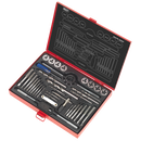 Sealey AK3037 37pc Tap & Die Set Split Dies - Metric