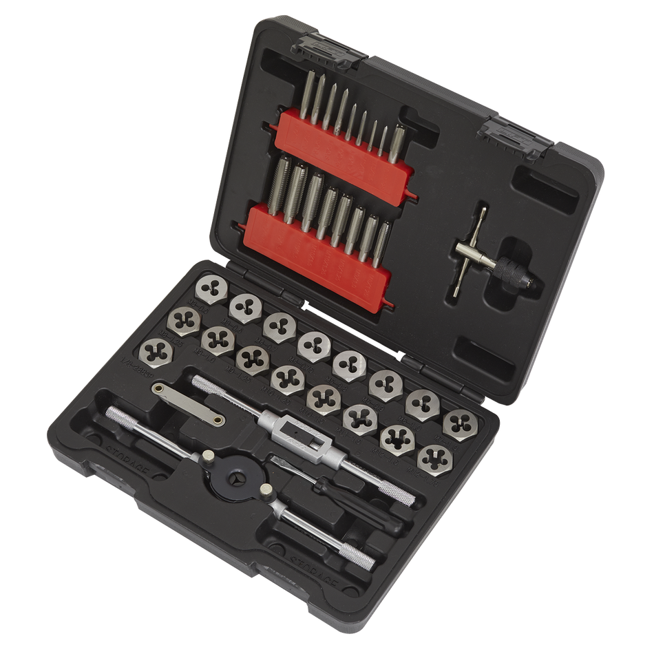 Sealey AK3039HM 39pc Tap & Hex Die Set
