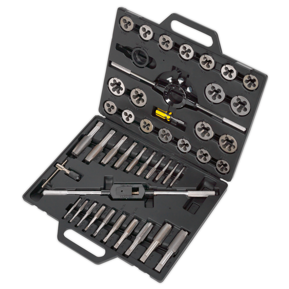 Sealey AK303IMP 45pc Tap & Die Set Split Dies - Imperial