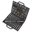 Sealey AK303IMP 45pc Tap & Die Set Split Dies - Imperial