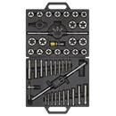 Sealey AK303IMP 45pc Tap & Die Set Split Dies - Imperial
