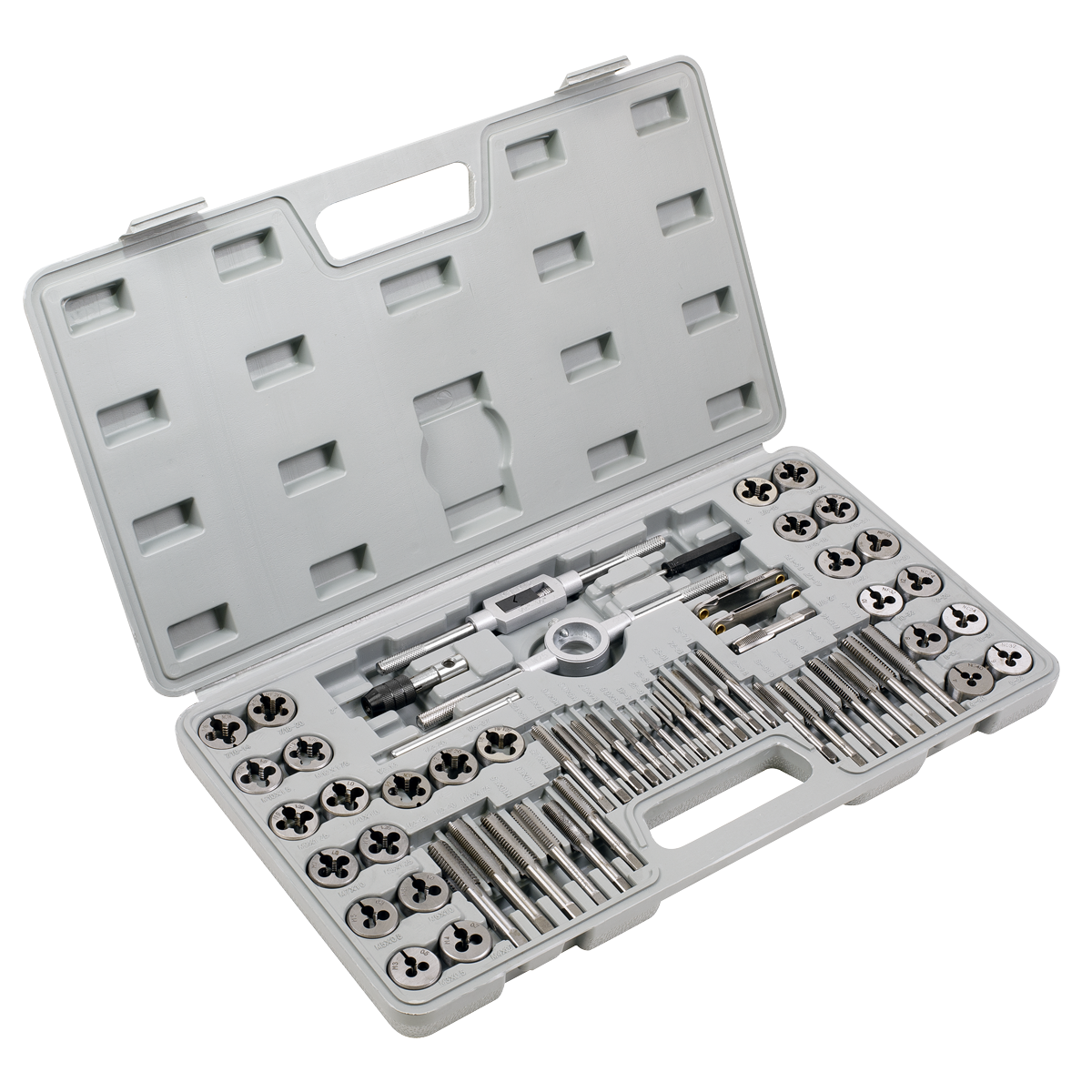 Sealey AK3060 60pc Tap & Die Set - Metric & Imperial