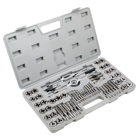 Sealey AK3060 60pc Tap & Die Set - Metric & Imperial