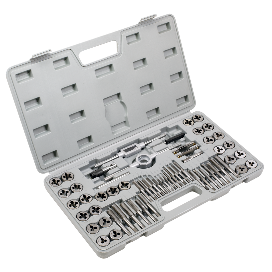 Sealey AK3060 60pc Tap & Die Set - Metric & Imperial