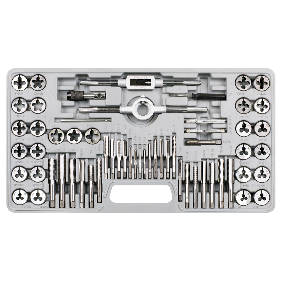 Sealey AK3060 60pc Tap & Die Set - Metric & Imperial