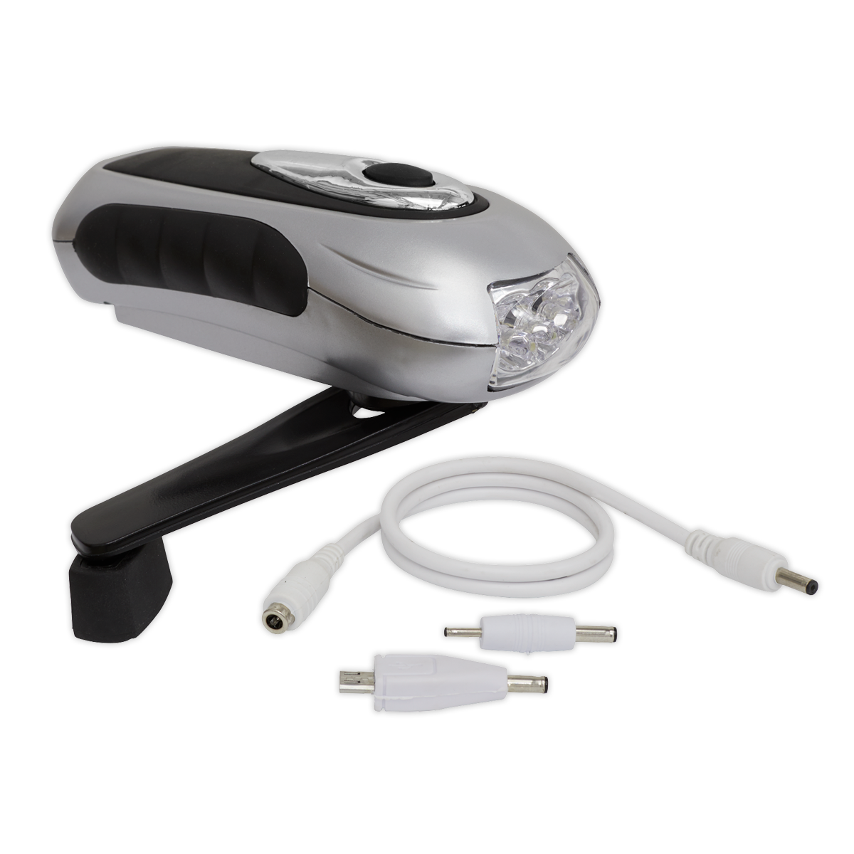 Sealey AK3305 3 LED Wind-Up Rechargeable Torch