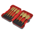 Sealey AK3707FW 7pc 1/4"Hex Shank Flat Wood Drill Bit Set