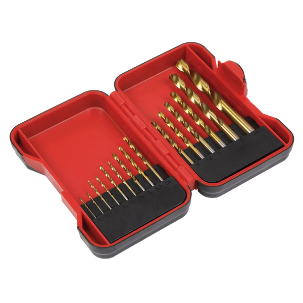 Sealey AK3715HSS 15pc HSS Drill Bit Set
