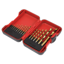 Sealey AK3715HSS 15pc HSS Drill Bit Set