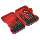 Sealey AK3715M 15pc Masonry Drill Bit Set