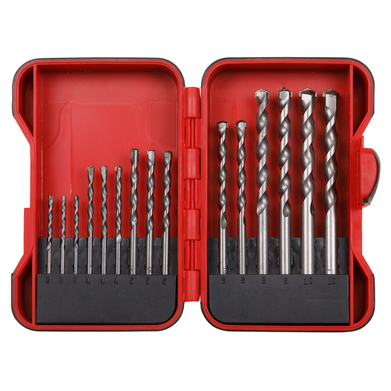 Sealey AK3715M 15pc Masonry Drill Bit Set