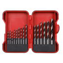 Sealey AK3715W 15pc Brad Point Wood Drill Bit Set