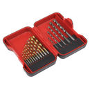 Sealey AK3717TCM 17pc HSS/Masonry Drill Bit Set