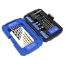 Sealey AK3735 Drill & Bit Accessory Set 35pc