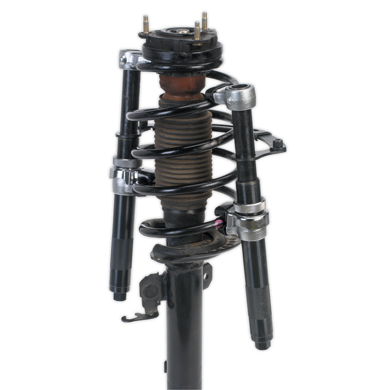 Sealey AK3843 2pc Heavy-Duty Coil Spring Compressor with Safety Jaws