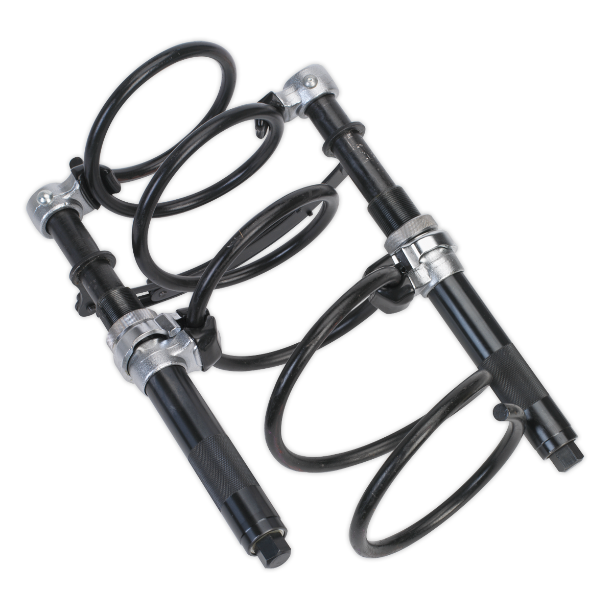 Sealey AK3843 2pc Heavy-Duty Coil Spring Compressor with Safety Jaws