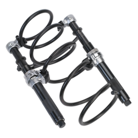 Sealey AK3843 2pc Heavy-Duty Coil Spring Compressor with Safety Jaws