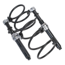 Sealey AK3843 2pc Heavy-Duty Coil Spring Compressor with Safety Jaws