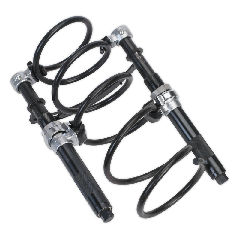 Sealey AK3843 2pc Heavy-Duty Coil Spring Compressor with Safety Jaws