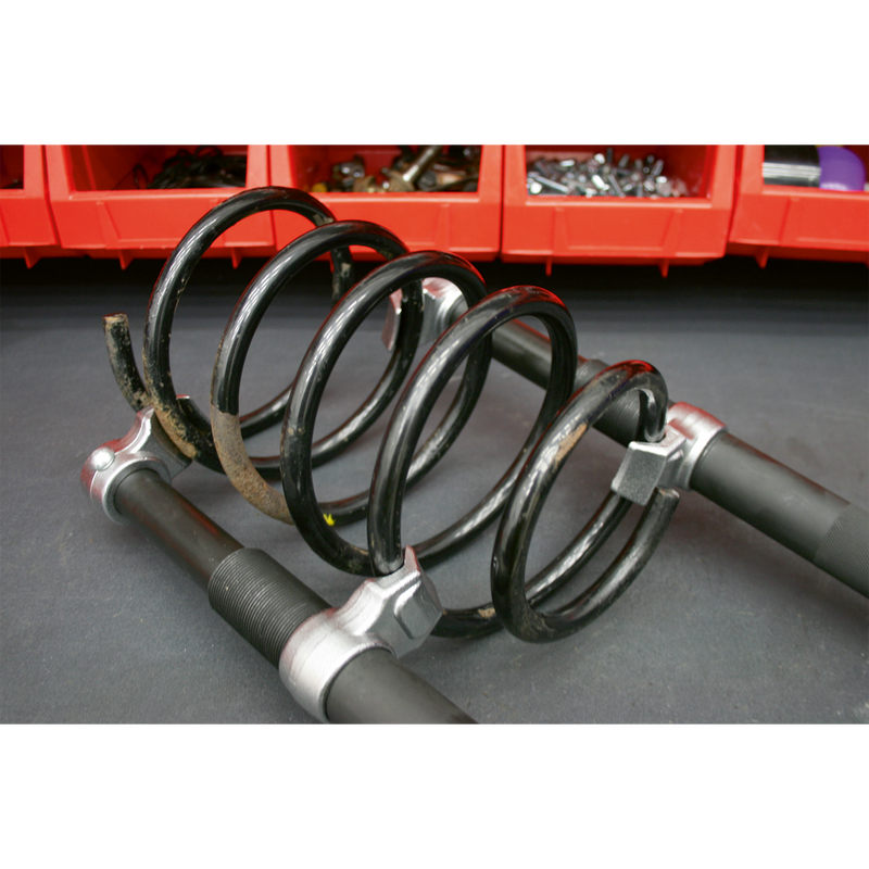 Sealey AK3845 2pc Heavy-Duty Coil Spring Compressor Set 2500kg/Pair