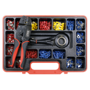 Sealey AK386 552pc Ratchet Crimping Tool Kit