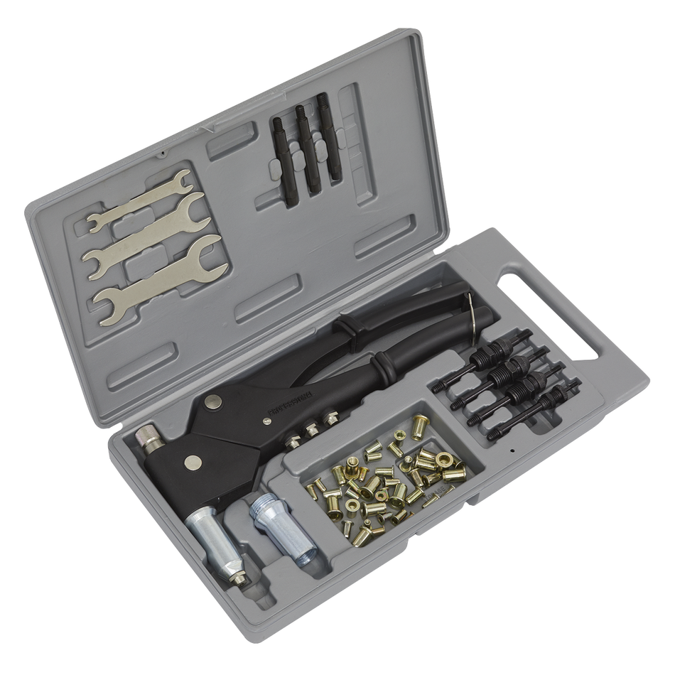 Sealey AK396 Blind Nut & Stud Riveting Kit