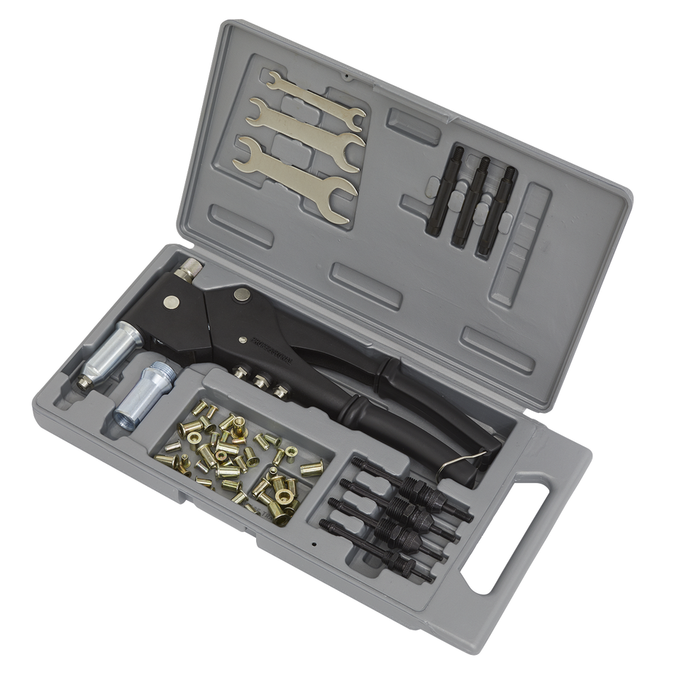 Sealey AK396 Blind Nut & Stud Riveting Kit