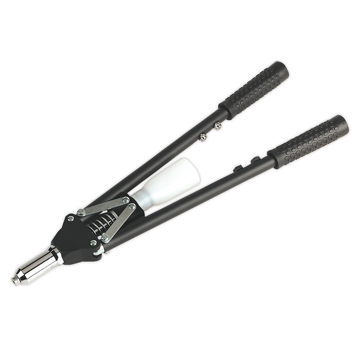 Sealey AK3981 Heavy-Duty Long-Arm Riveter with Collection Bowl
