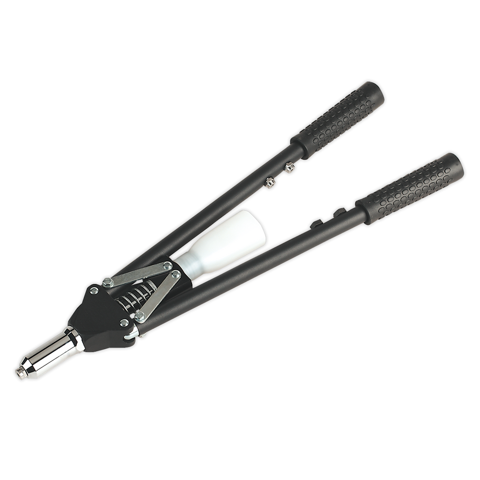 Sealey AK3981 Heavy-Duty Long-Arm Riveter with Collection Bowl